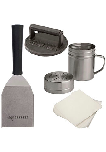 Cuisinart Outdoors™ Smashed Burger Kit