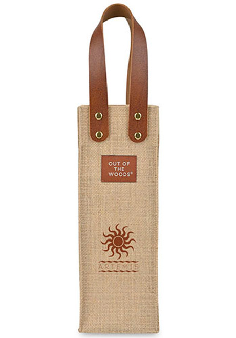 Out of The Woods® Jute Wine Tote
