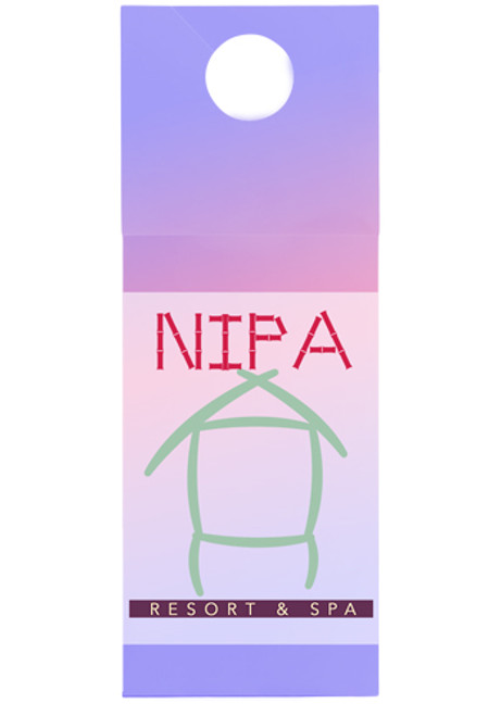 Door Hanger with Pocket