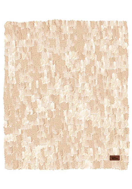 Hazelnut Chunky Fur Blanket