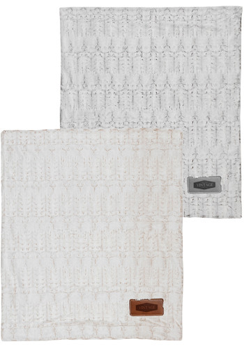 Bordeaux Fur Blanket