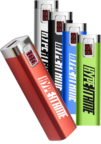 2200mAH Aluminum Grey Power Banks