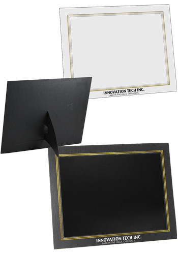 Dual Easel Certificate Frame