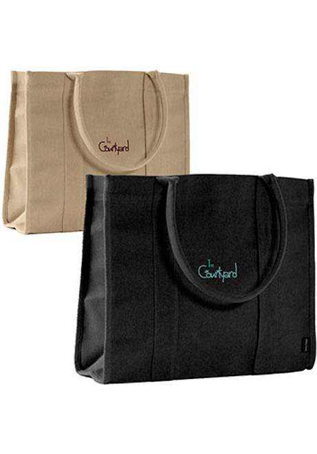 Canvas Book Tote