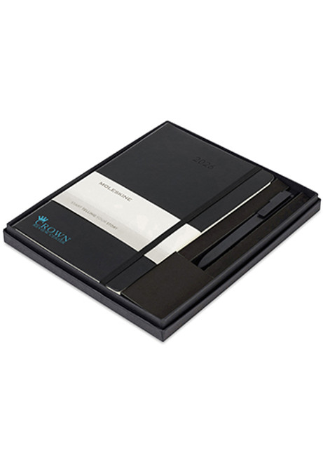 Moleskine® 2026 Weekly Planner and GO Pen Gift Set