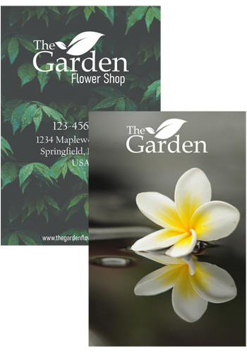 4 x 6 Flat Custom Printed Card