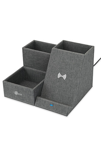 Eden Wireless Charging Desk Organizer