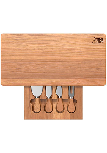 MONROE Cutting Board and Knife Set