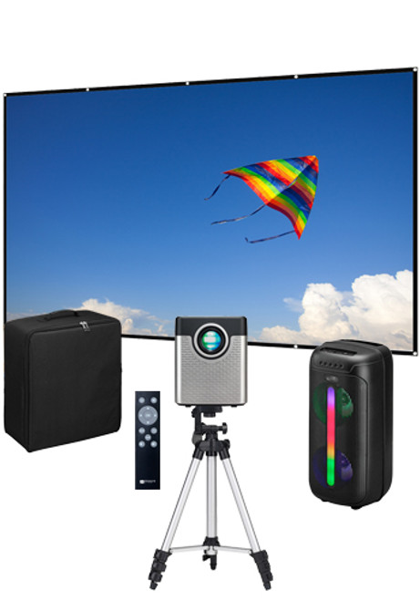 iLive™ Cinema Pop-Up Movie Theater Kit