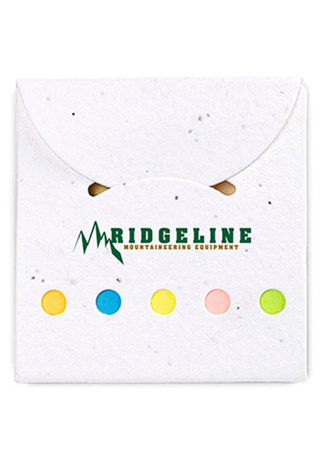 Biodegradable Flower Seeded Sticky Note Pad Biodegradable Flower Seeded Sticky Note Pad