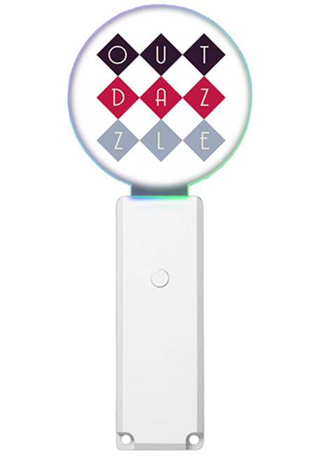 Light Up Clear Circle Wand Light Up Clear Circle Wand