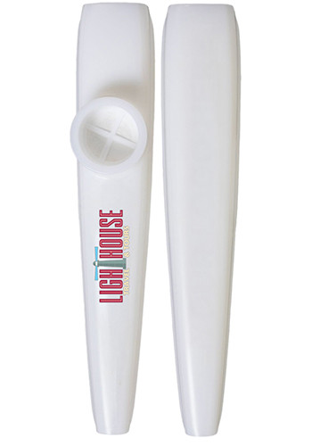 8" White Kazoo