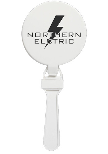 White Circle Clapper