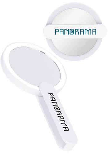 GlowView Light Up Travel Mirror