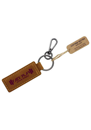 Leather Keytag with Clasp