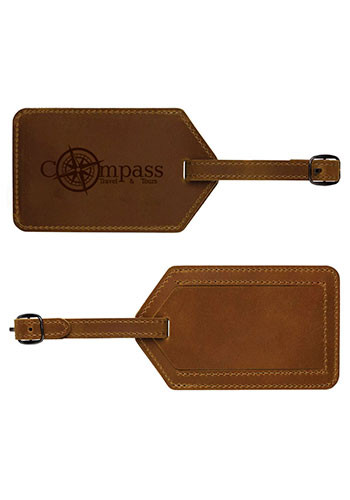 Leather Luggage Tag