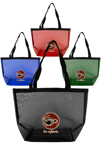 Recycled Mesh Grocery Tote