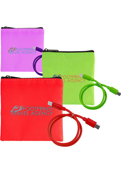 RPET C to C Cable Pouch