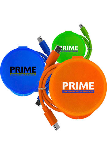 Colorful Round C to C Cable Set