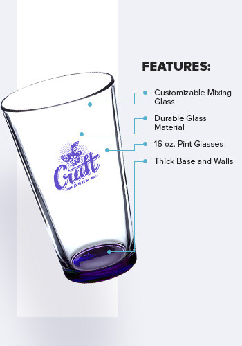 16 oz. Pint Glasses