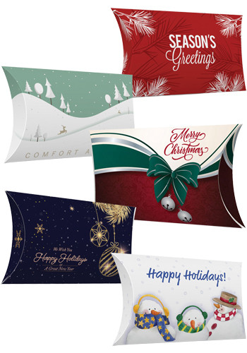 USA Made Medium Holiday Pillow Box