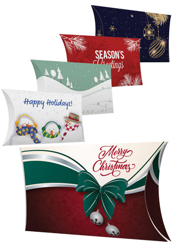 USA Made Small Holiday Pillow Box