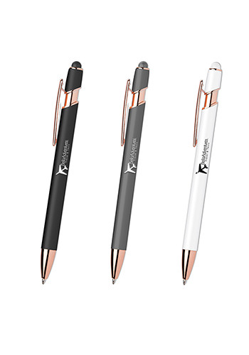 iWriter® Rose Gold Stylus & Ball Point Pen