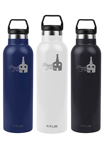 TiTUS® 25 oz Double Wall Water Bottle