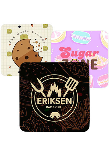 Square Neoprene Coaster