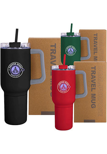 22 oz Key West SS Travel Mug with Can Cooler
