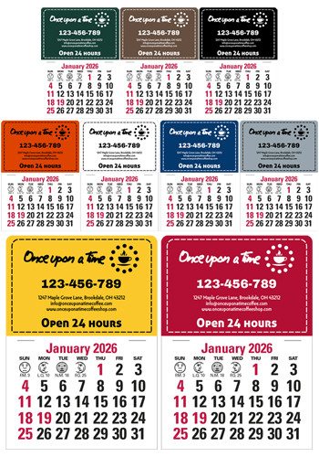 Triumph® Calendars Press-N-Stick Standard Calendar