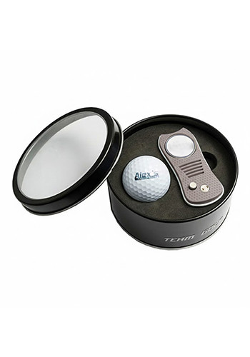 Switchblade Tin with Wilson Ultra 500 Golf Ball