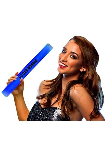 16 in.Blue LED Light Up Glow Foam Lumiton Batons