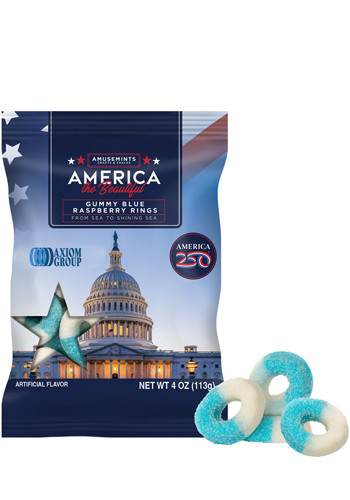4 oz Digibag Blue Raspberry Rings