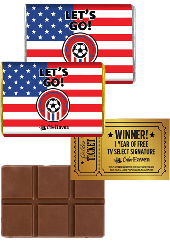 World Cup 1 oz Chocolate Bar