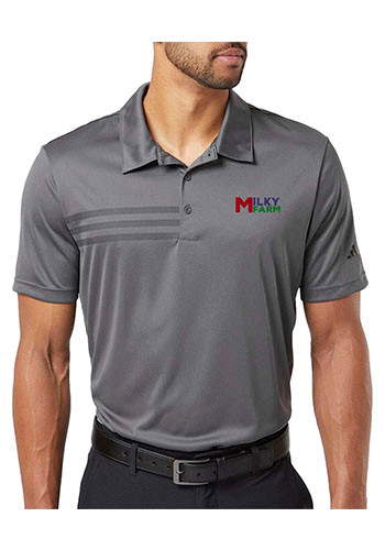 Adidas 3-Stripes Mens Chest Polo