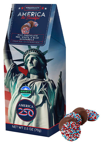 USA 250th Anniv Nonpareils Gable Box