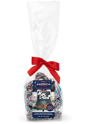 USA 250th Anniv America 250 4 oz Mini Pretzels