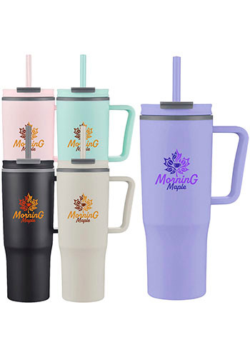 Boulder 30 oz Straw Travel Mug