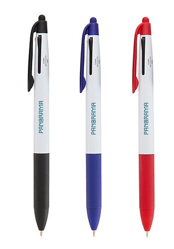 Tri-Color Ink Recycled Stylus Pen