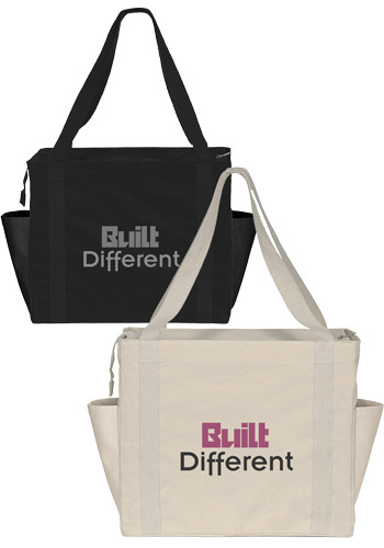 Custom Canvas Tote Bags - Personalized Canvas Bags | DiscountMugs