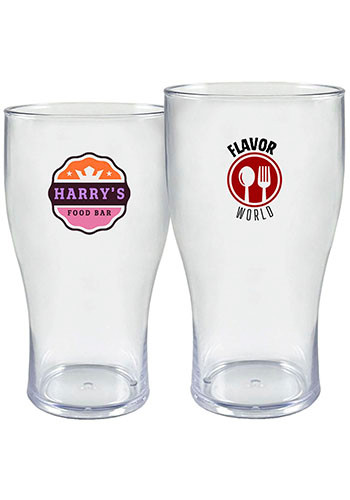 20 oz Tulip Acrylic Pint Glass