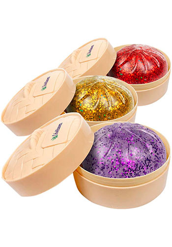 Dumpling Delight Glittery Stress Reliever