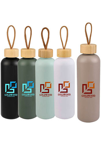 26 oz Tania Bottle with Bamboo Lid
