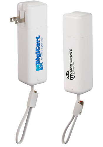 5,000 mAh 20W PD Power Bank with AC Plug