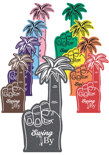 Palm Tree Foam Finger