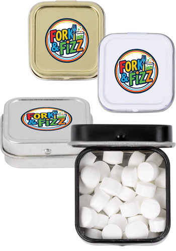 Square Mint Tin