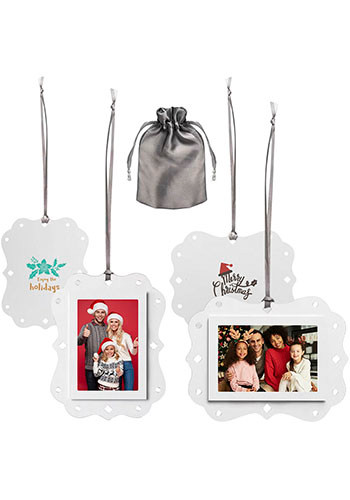 Metal Frame Photo Ornament