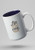 15 oz. Glossy Two-Tone  Ceramic Mugs