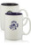 15 oz. Glossy Two-Tone Ceramic Mugs